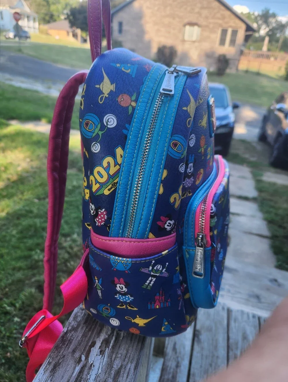 Disney Parks Loungefly 2024 Backpack EUC